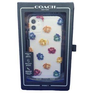 Coach Case for iPhone 11 6.1" 2019 - Peony Rainbow